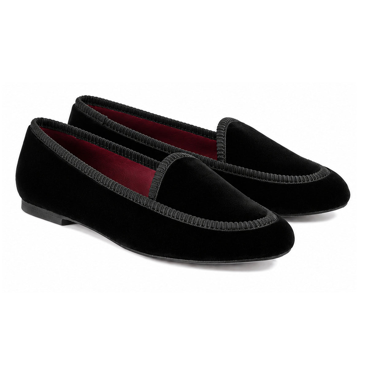 Black Bisou Flats Herr