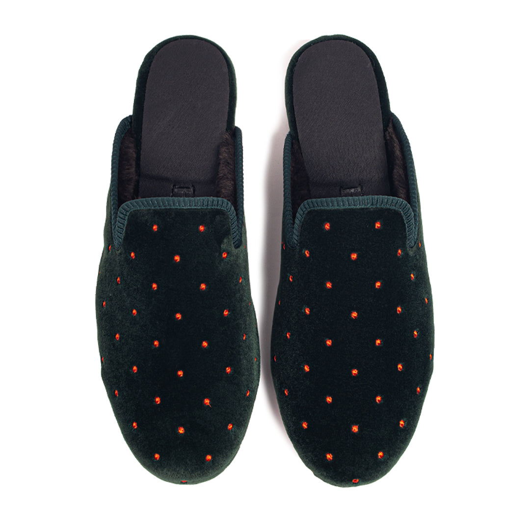 GREEN WHISPER loafer