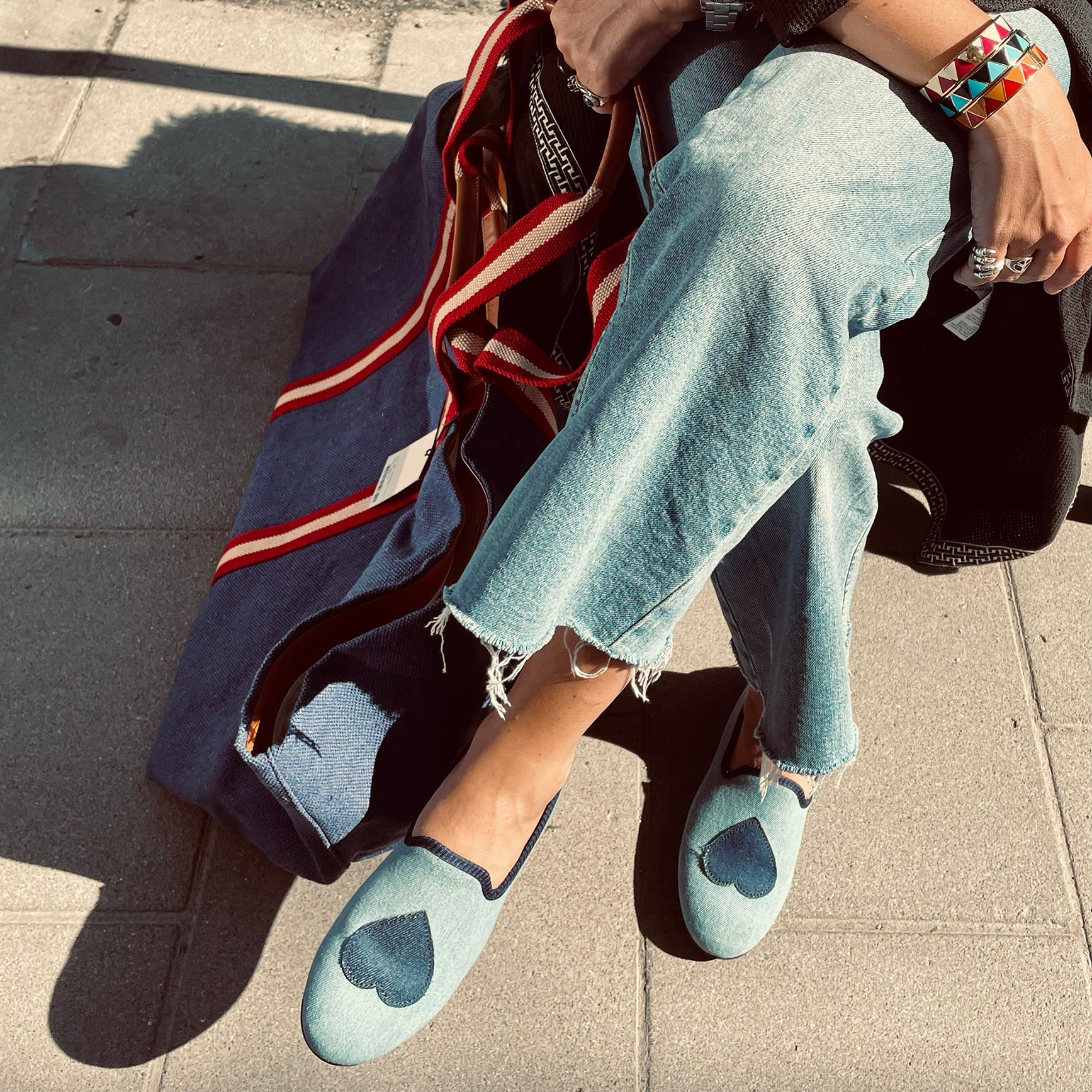 The Indigo Heart Loafer