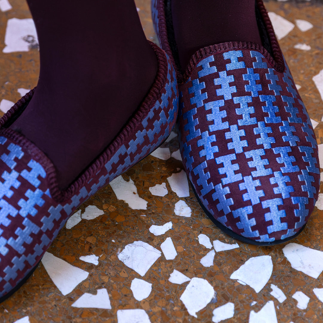 Totem Checker Loafer - Teklan x Hums