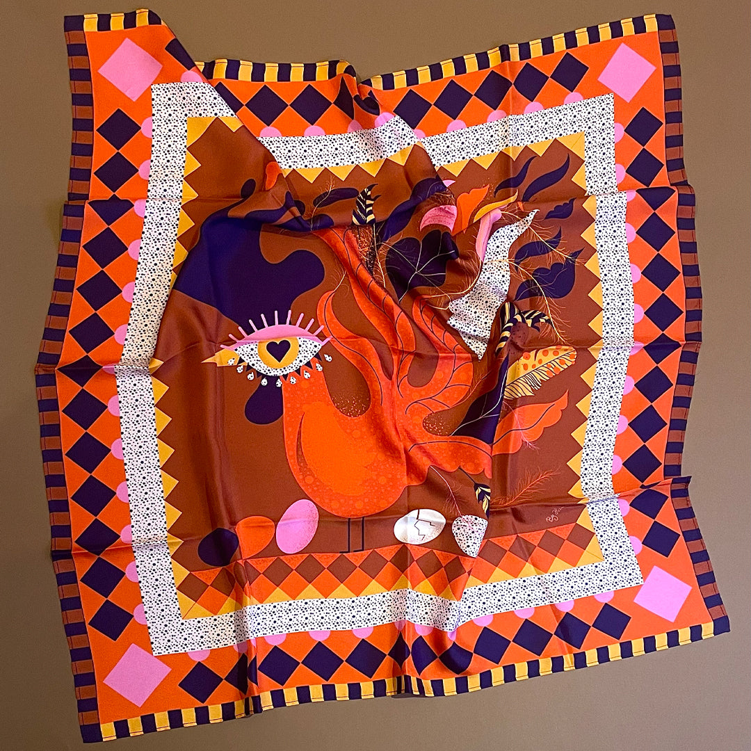 The Hums Hen Scarf
